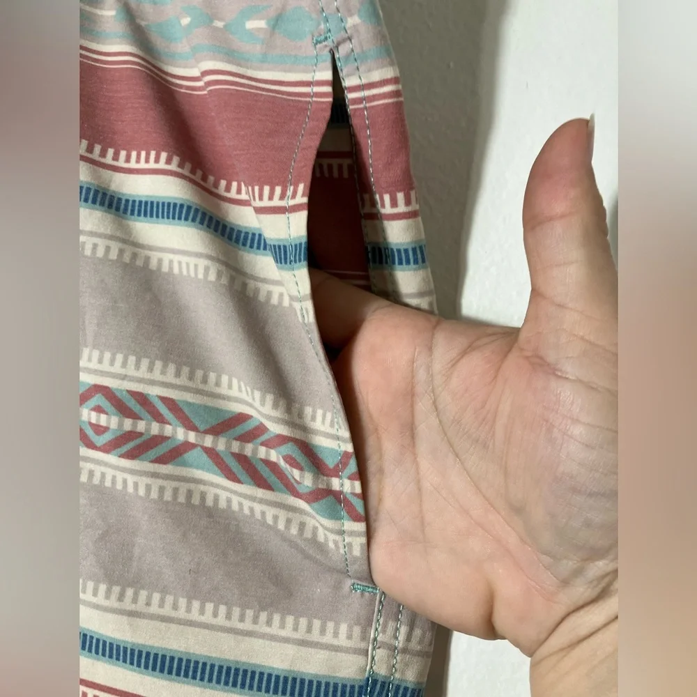 faherty Board Shorts‎ Sz 40 Aztec Beach Swim Unlined 7.5